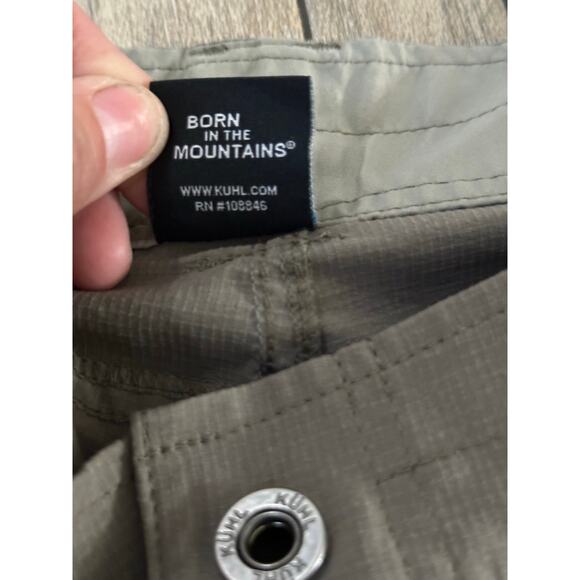 Kuhl Men's Brown Lightweight Hiking Quick Dry Trekr 11" Shorts Size 38 5230 - Picture 9 of 10